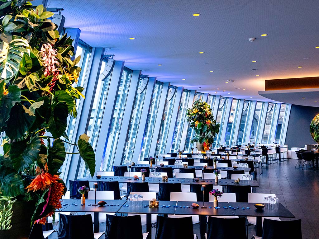 Panorama Restaurant im Schokoladenmuseum Köln